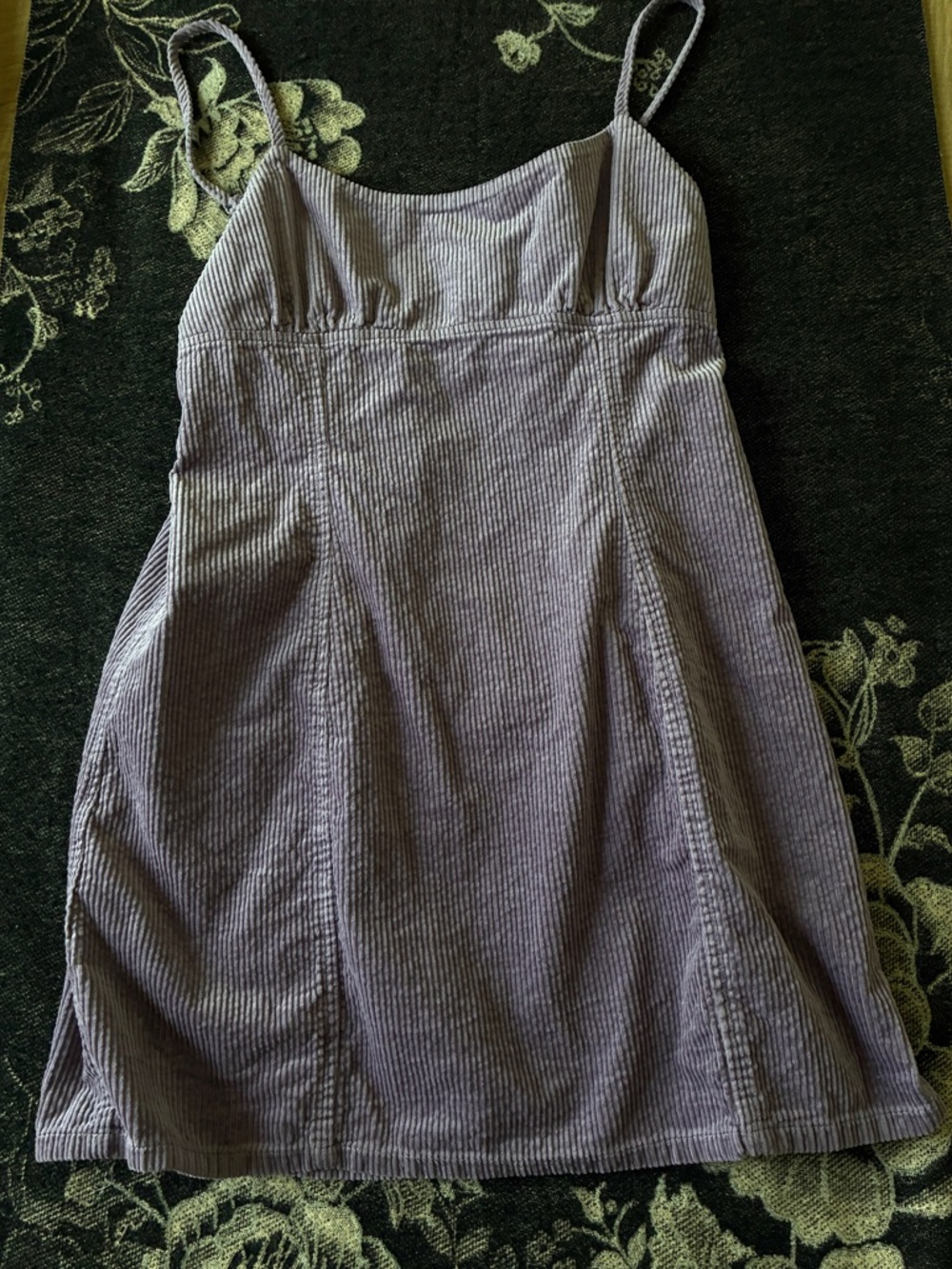 wild fable Lavender Corduroy A-Line Mini Dress